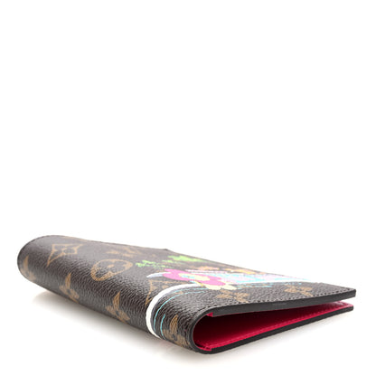 Louis Vuitton Monogram 2021 Christmas Animation Hollywood Passport Cover Fuchsia 4 of 7