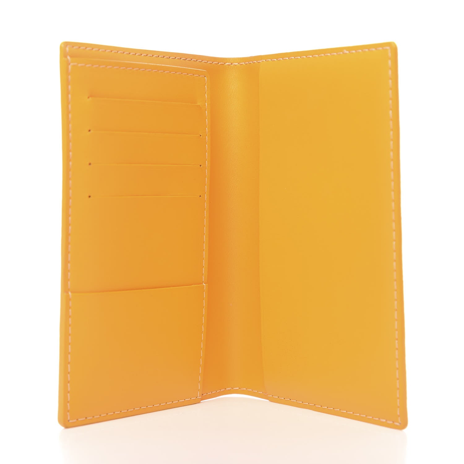 Goyard Goyardine Passport Wallet Yellow 5 of 7