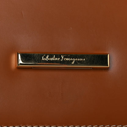 Salvatore Ferragamo Calfskin Joanne Crossbody Sella 10 of 10