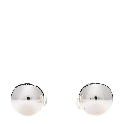 Tiffany Sterling Silver 8mm HardWear Ball Earrings 1 of 4