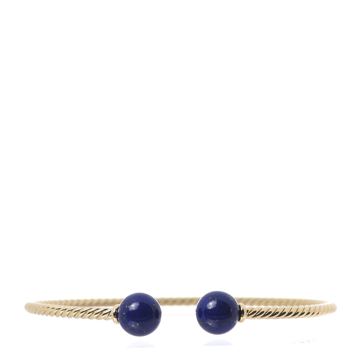 18K Yellow Gold Lapis Lazuli 8.5mm Solari Bracelet