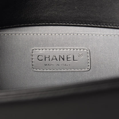 Chanel Calfskin Quilted Medium Boy Flap Black 6 of 11