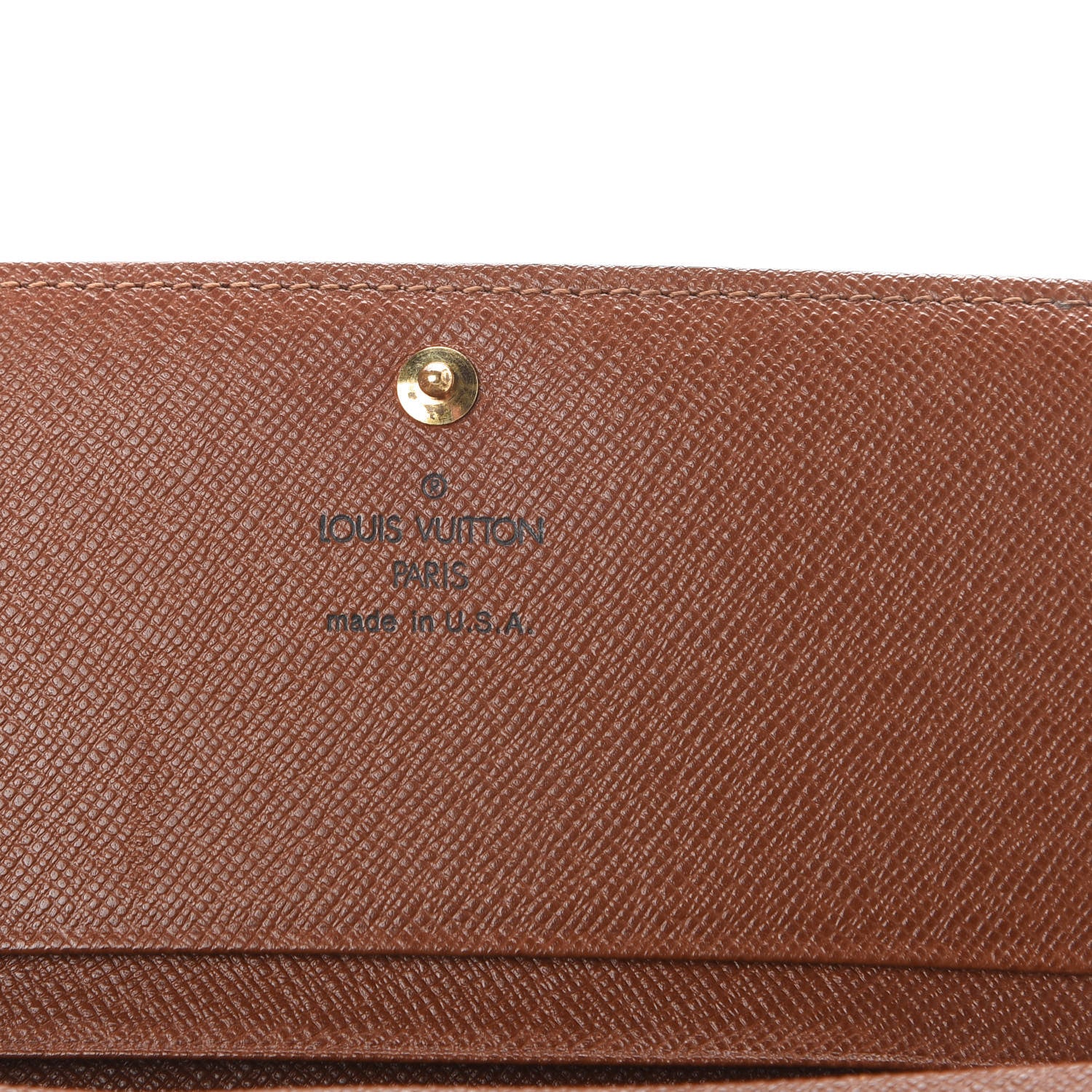 Louis Vuitton Monogram Porte-Monnaie Billets Tresor Wallet 6 of 7