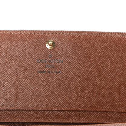 Louis Vuitton Monogram Porte-Monnaie Billets Tresor Wallet 6 of 7