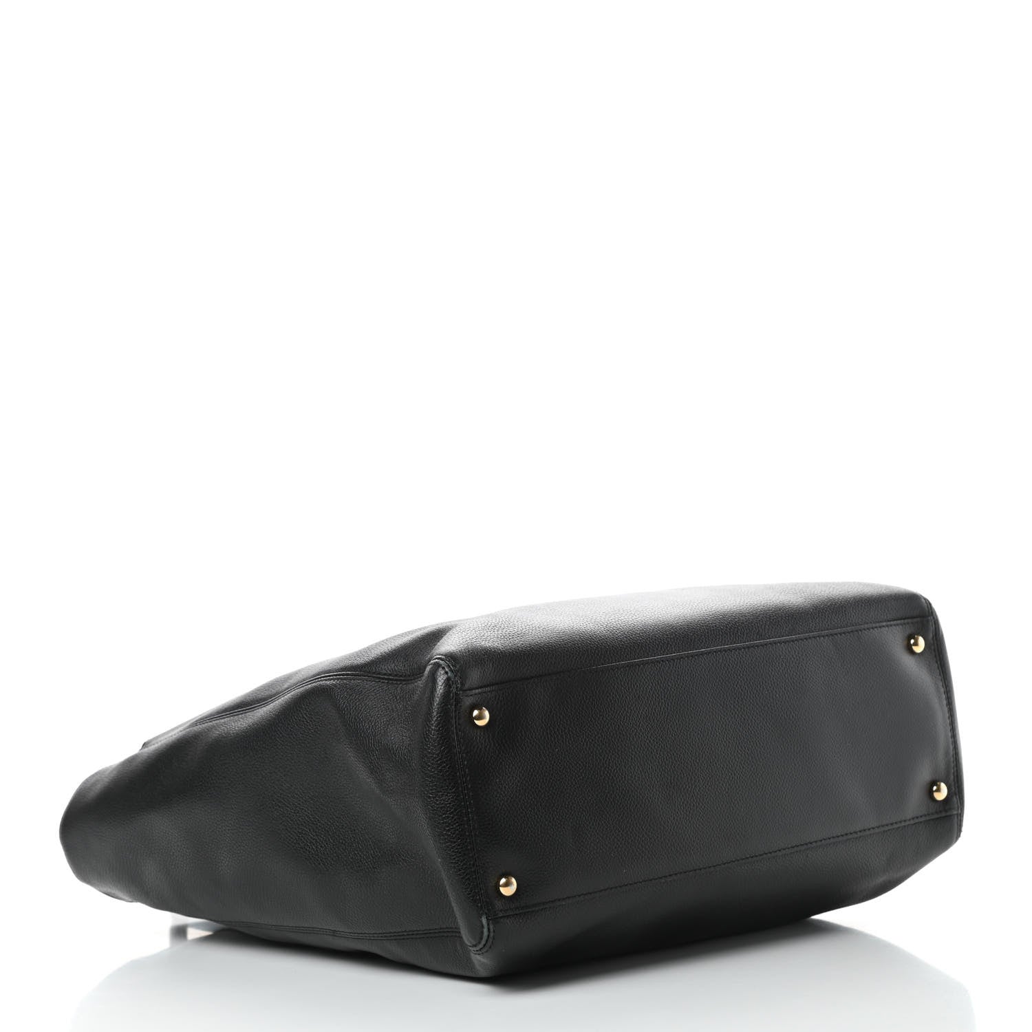 Chanel Calfskin Tall Cerf Tote Black 5 of 22
