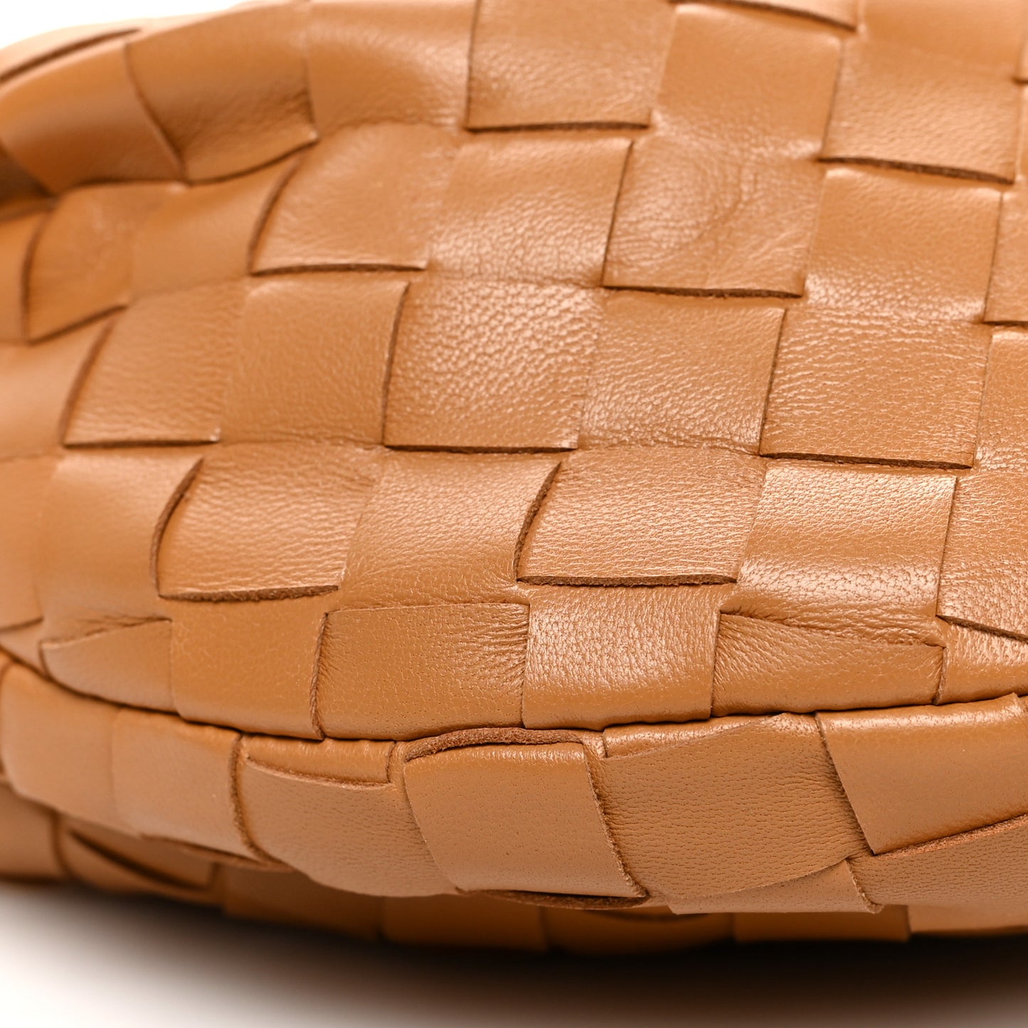 Nappa Intrecciato Mini Jodie Caramel