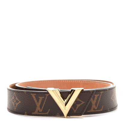Louis Vuitton Monogram Essential V Belt 85 34 1 of 7