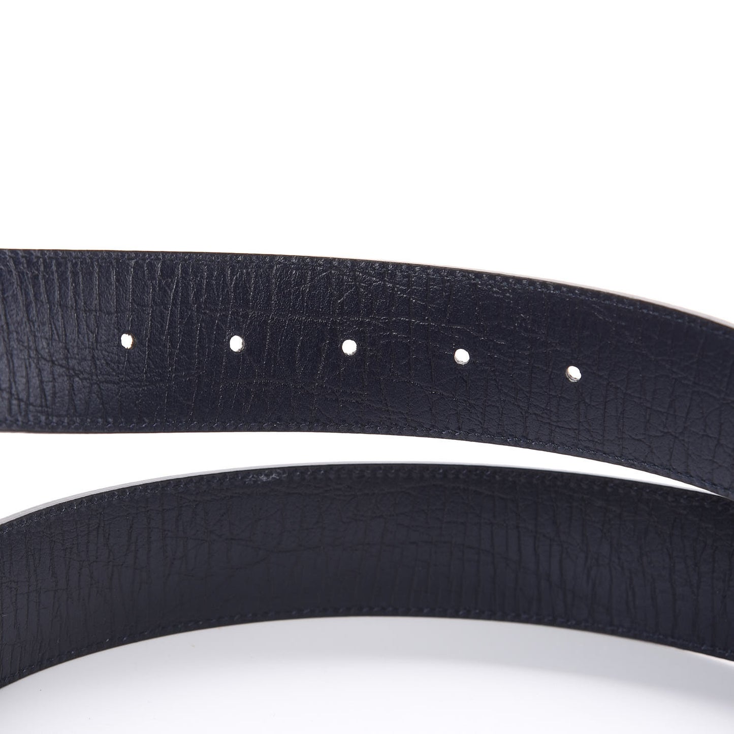 GG Plus Monogram Interlocking G Belt 95 38 Navy