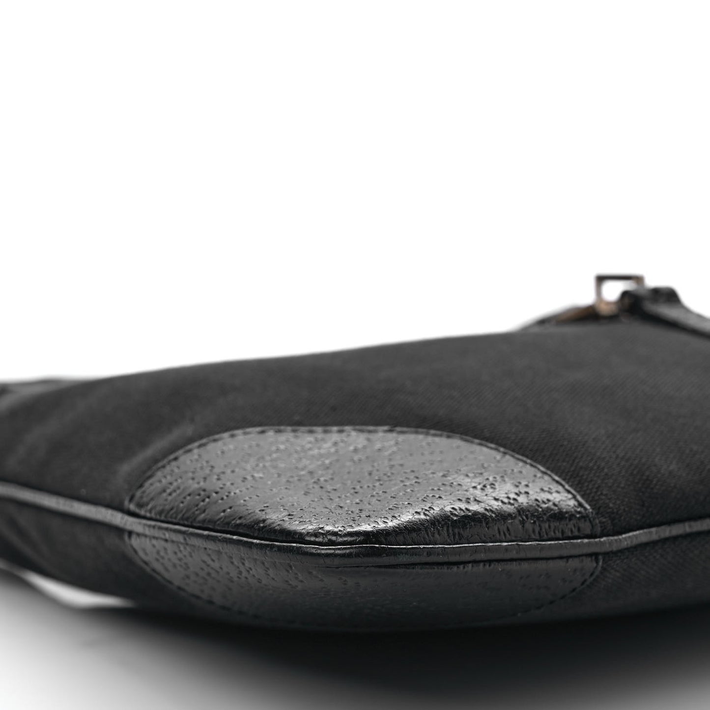 Canvas Bamboo Small Jackie O Hobo Black
