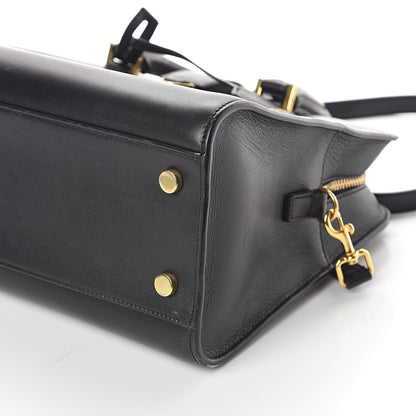 Saint Laurent Calfskin Small Monogram Cabas Black 8 of 8