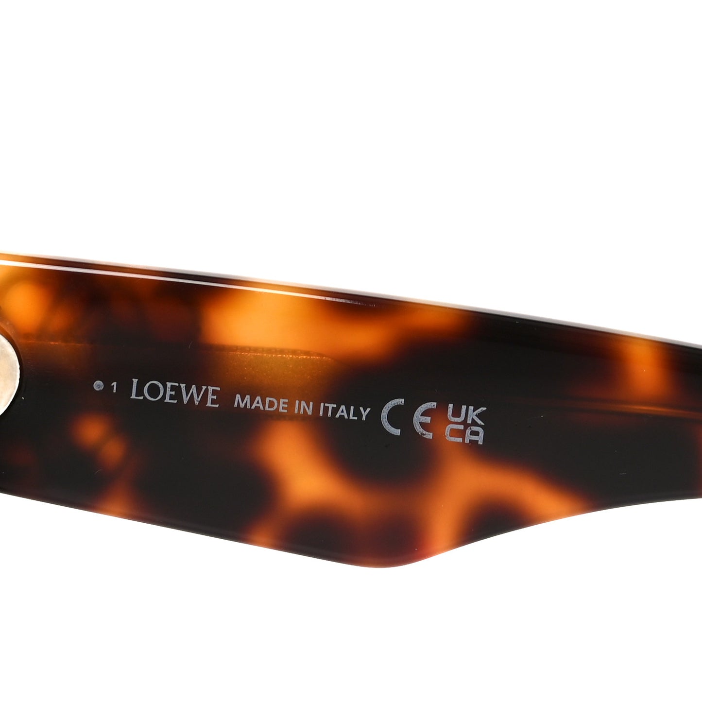 Acetate Anagram Cat Eye Sunglasses LW40145I Havana