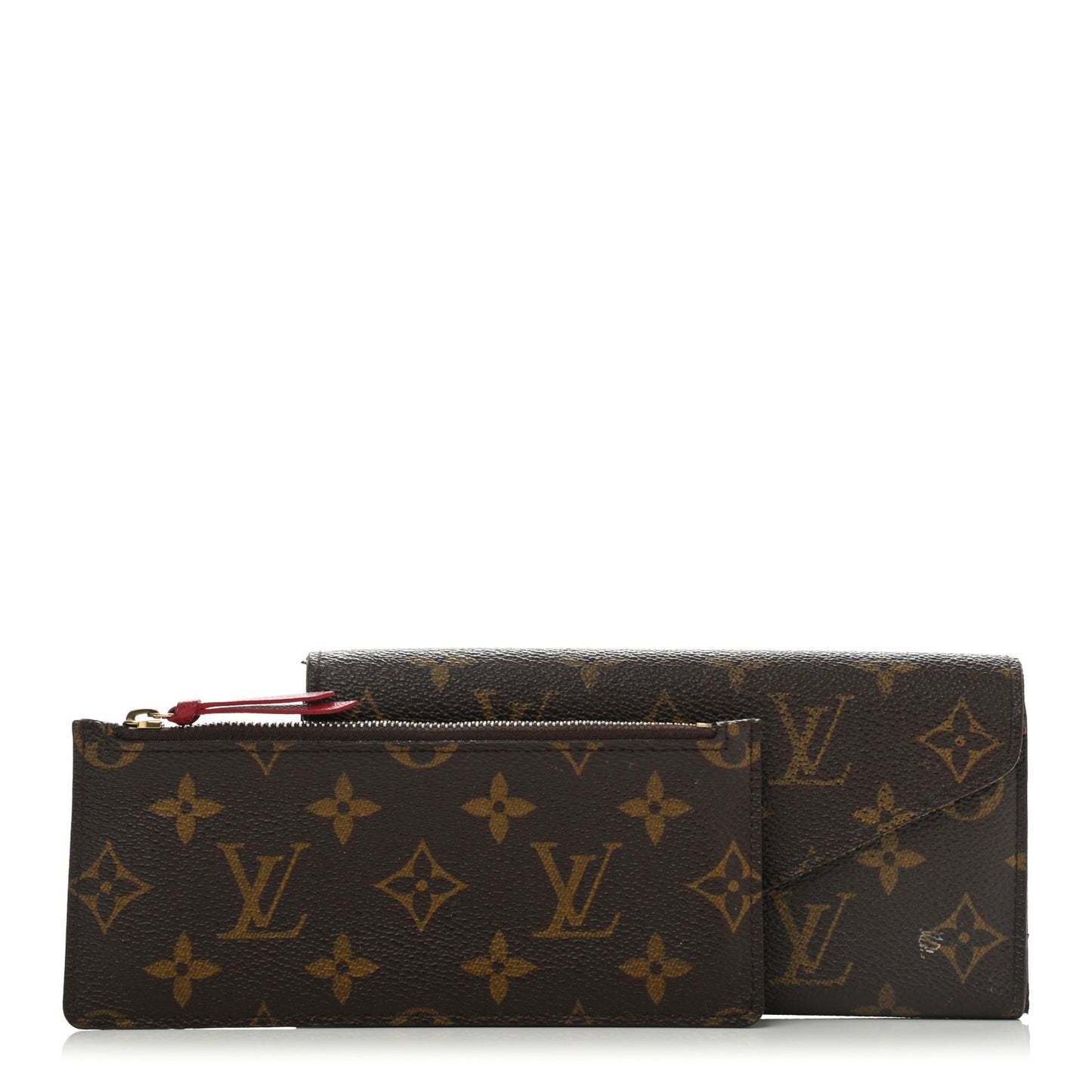 Monogram Josephine Wallet Red