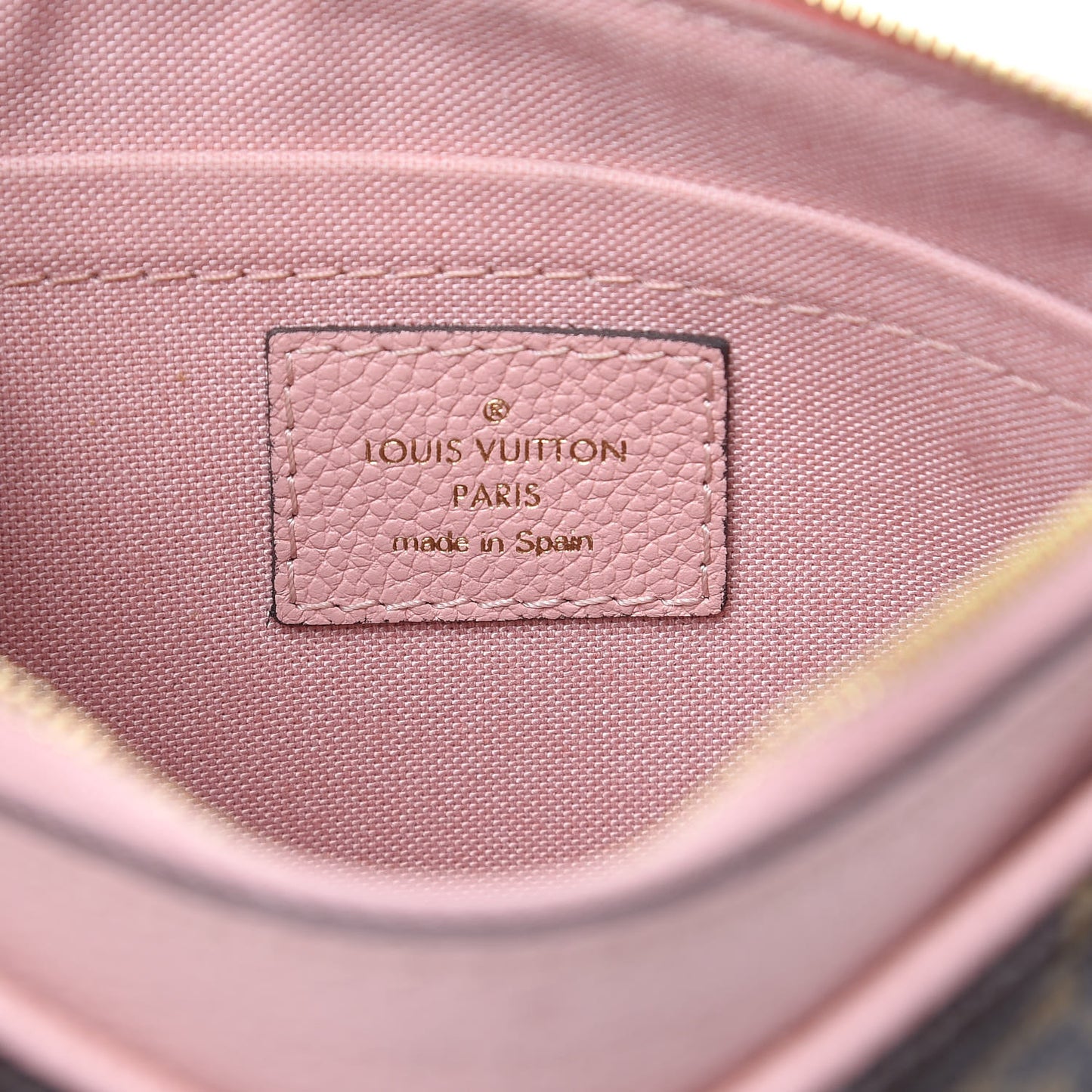 Monogram Pallas Clutch Rose Poudre