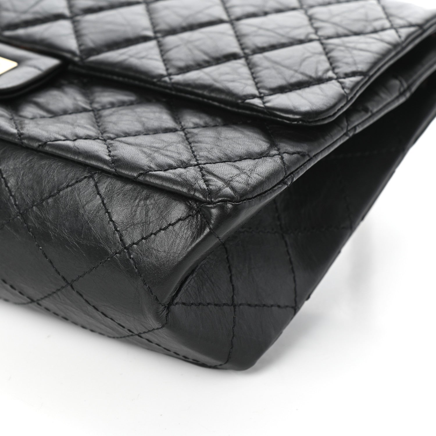 Chanel Aged Calfskin Quilted 2.55 Reissue 227 Flap Black 10 of 10