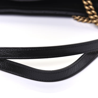 Gucci Vintage Calfskin Matelasse Medium GG Marmont Slim Tote Black 15 of 16
