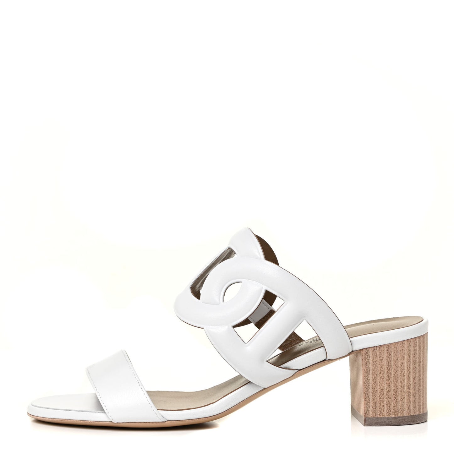 Nappa Bikini Sandals 37.5 White