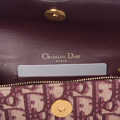 Christian Dior Oblique Saddle Belt Bag Bordeaux 5 of 8