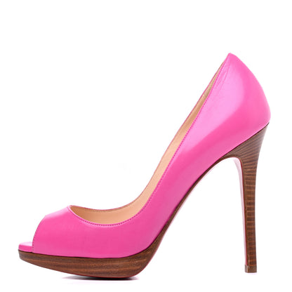 Christian Louboutin Kid Cuoio Yolanda 120 Pumps 36 Pink 1 of 8