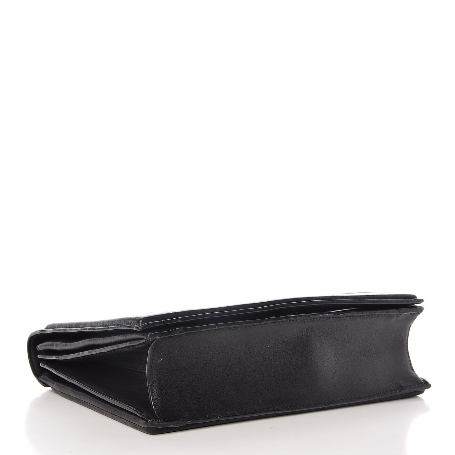 3.1 Calfskin Large Soleil Flap Bag Black