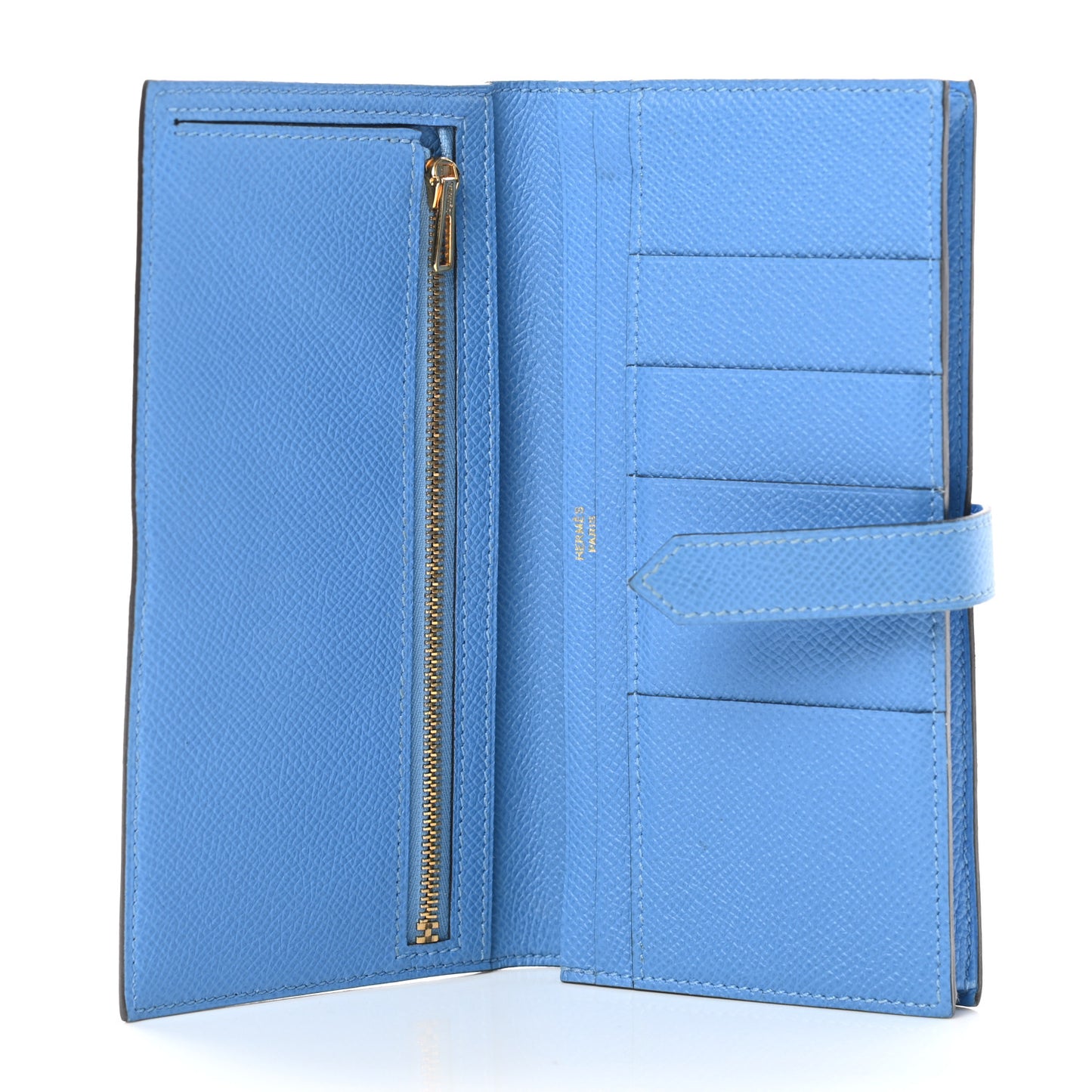 Epsom Bearn Gusset Wallet Bleu Paradis
