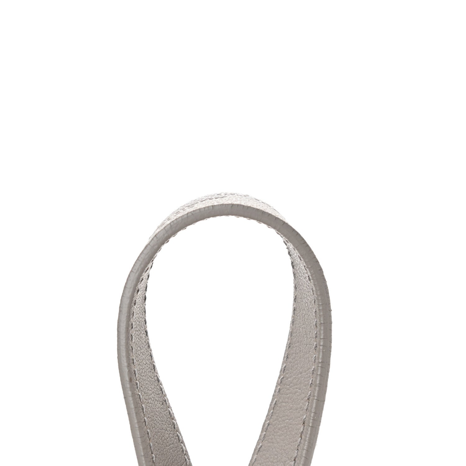 Saint Laurent Sheepskin Matelasse Chevron Monogram Large College Satchel Light Grey 11 of 11