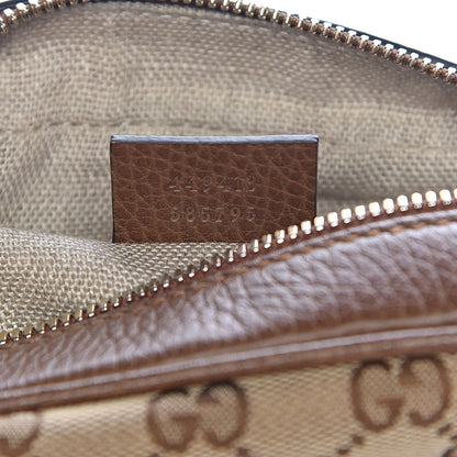 Gucci Monogram Mini Bree Messenger Bag Beige Tabacco 7 of 10
