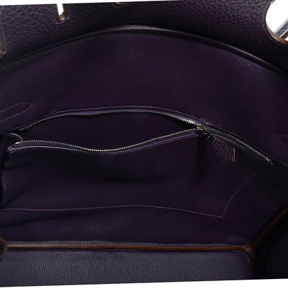Hermes Togo Birkin 35 Raisin 30 of 34