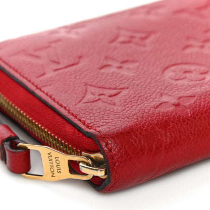 Louis Vuitton Empreinte Zippy Wallet Cherry 8 of 18