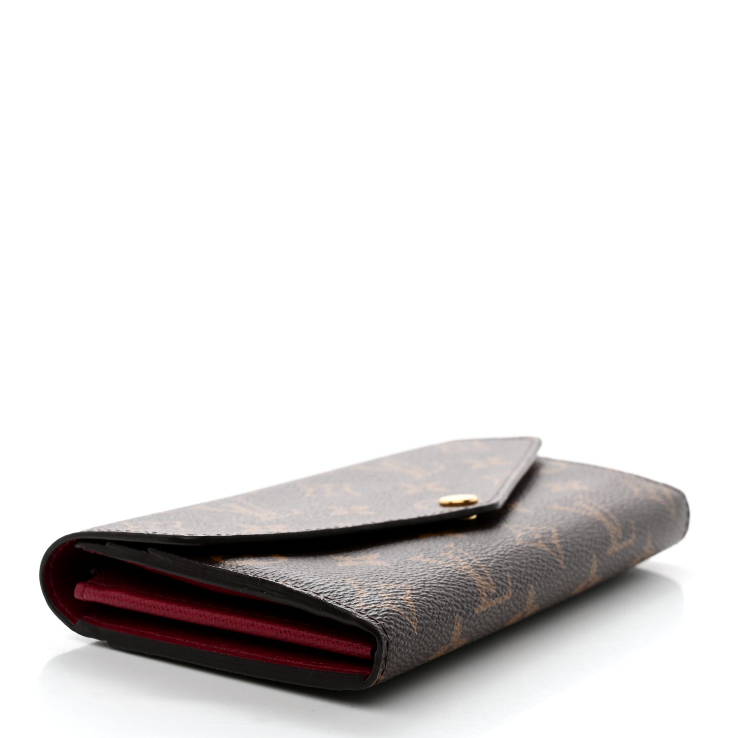 Louis Vuitton LOUIS VUITTON Monogram Sarah Wallet NM Fuchsia 4 of 6
