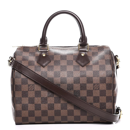 Louis Vuitton Damier Ebene Speedy Bandouliere 25 1 of 9
