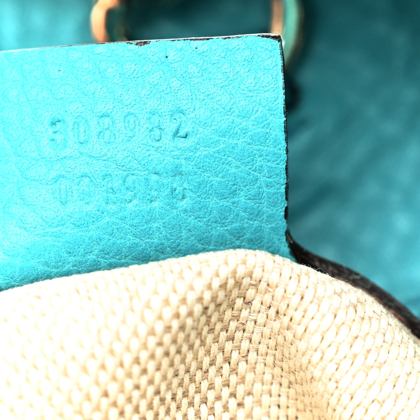 Pebbled Calfskin Medium Soho Chain Shoulder Bag Teal