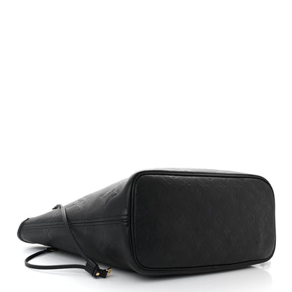 Louis Vuitton Empreinte Monogram Giant Neverfull MM Black 5 of 12