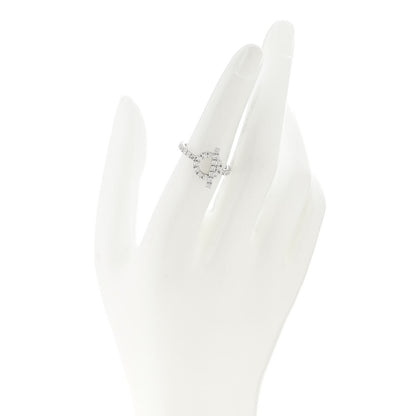 Hermes 18K White Gold Diamond Finesse Ring 53 6.25 2 of 6