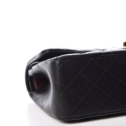 Chanel Lambskin Quilted Jumbo Double Flap Black 5 of 11