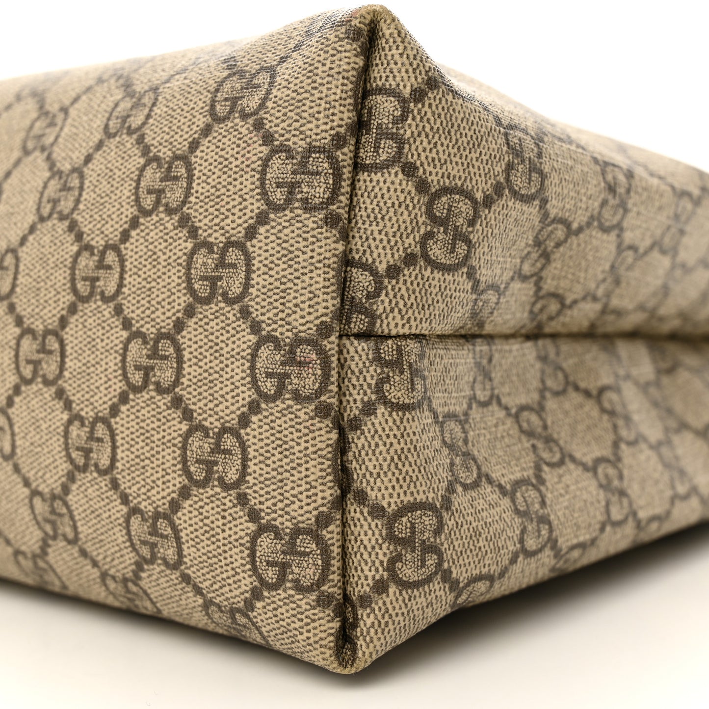 GG Plus Monogram Medium Signature Web Loop Tote Light Brown
