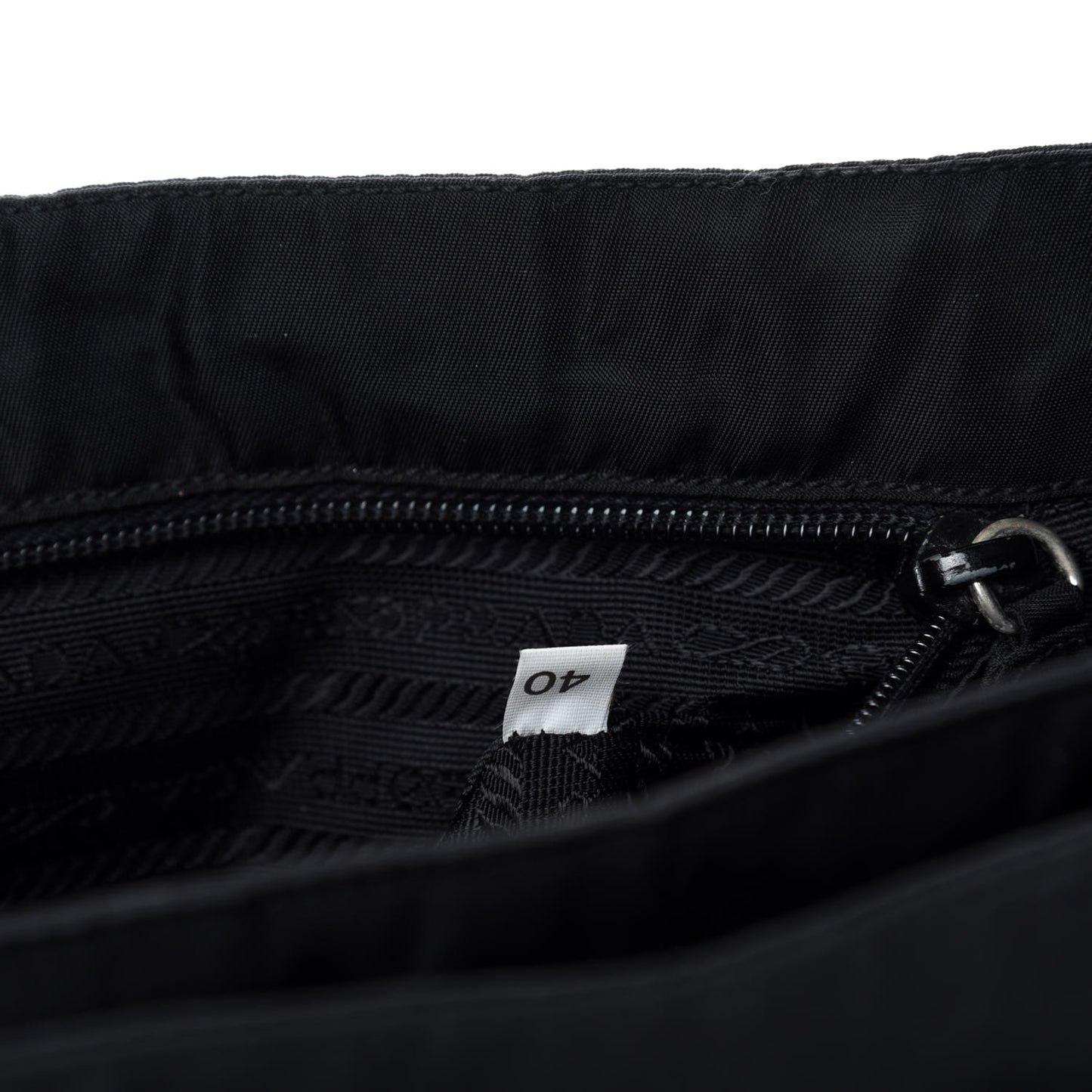 Tessuto Nylon Shoulder Bag Black