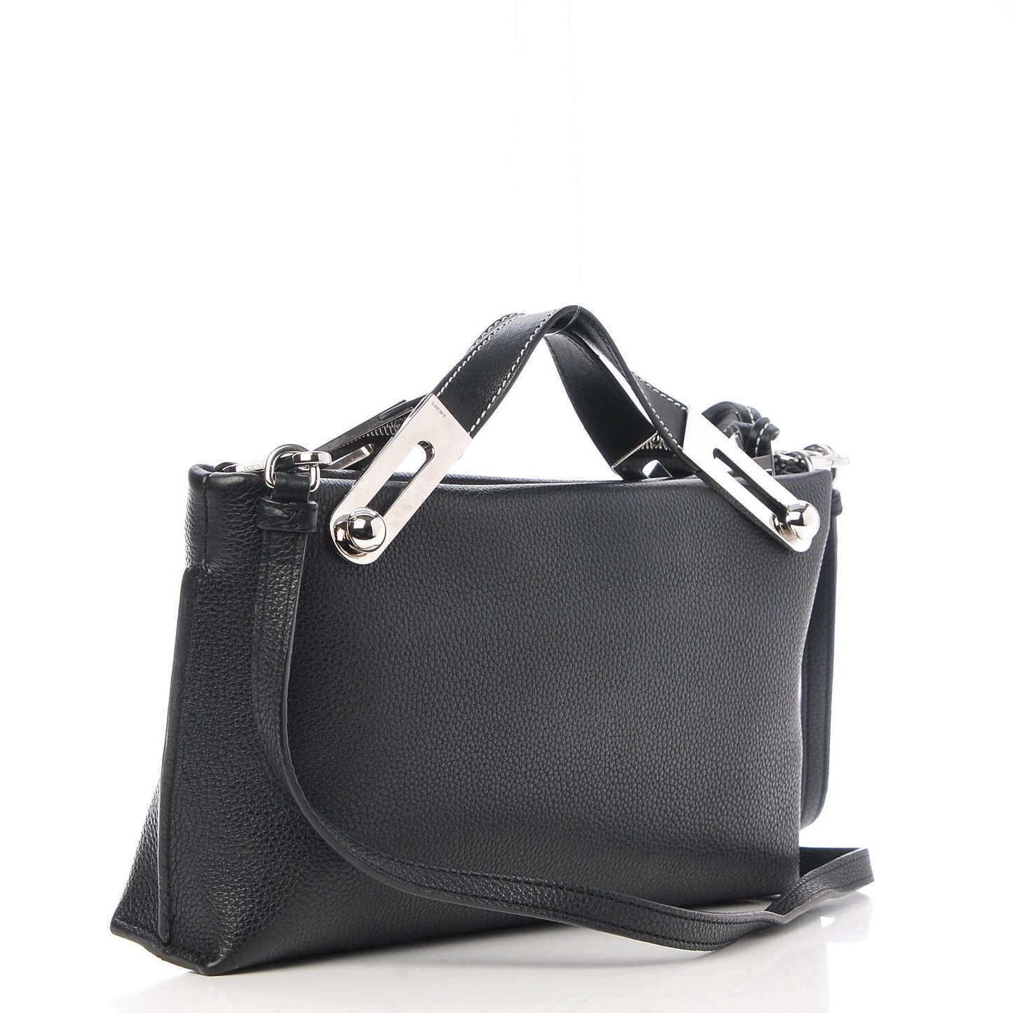 Grained Calfskin Small Missy Bag Black