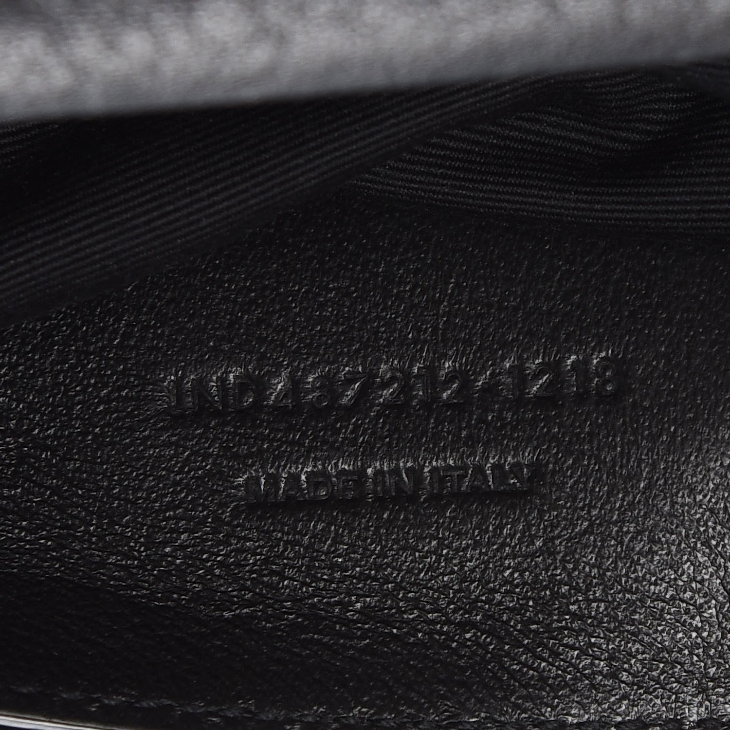 Saint Laurent Sheepskin Matelasse Chevron Monogram Large College Satchel Black 8 of 13