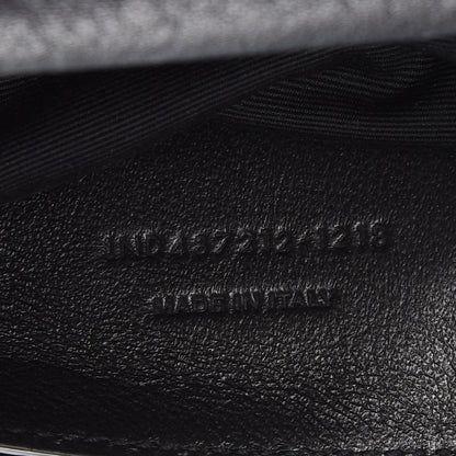 Saint Laurent Sheepskin Matelasse Chevron Monogram Large College Satchel Black 8 of 13