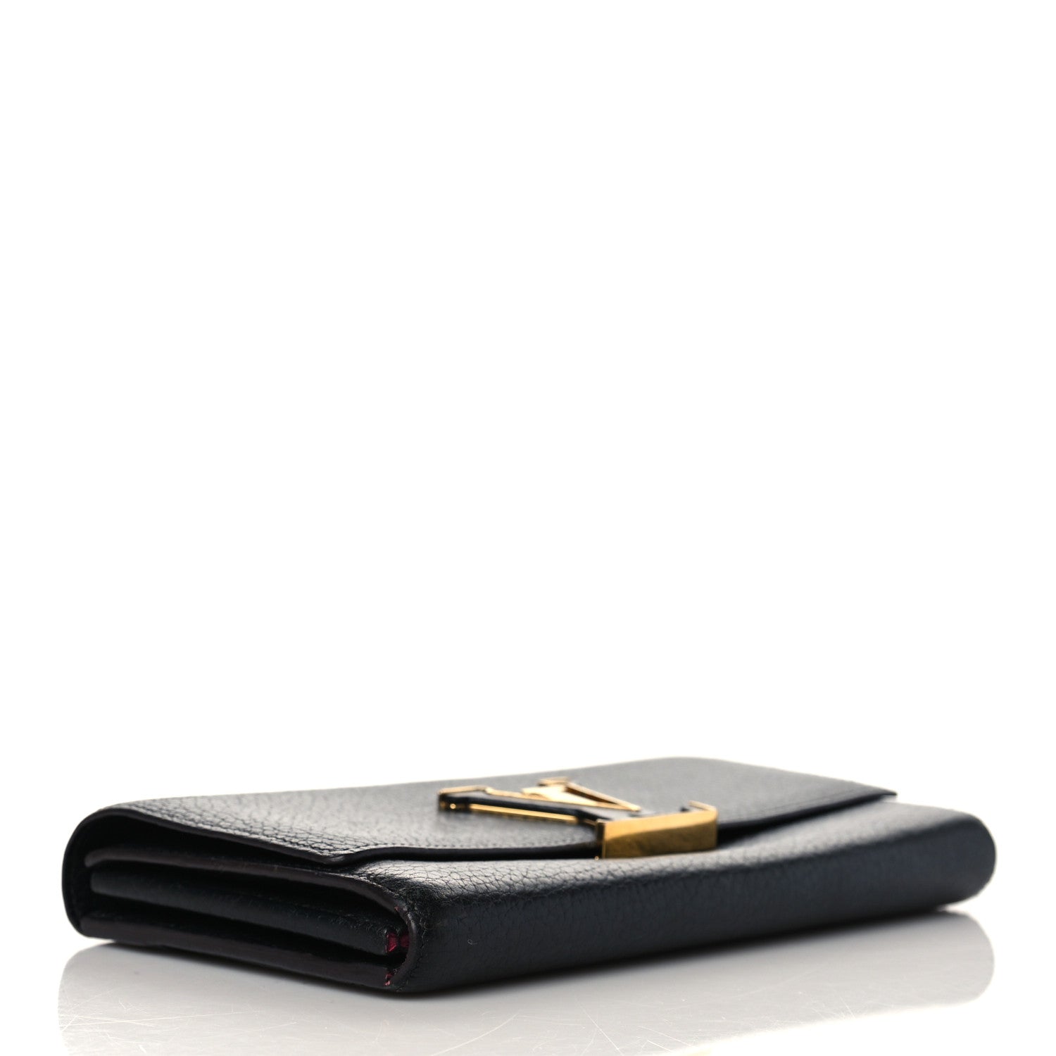 Louis Vuitton Taurillon Capucines Wallet Black 4 of 8
