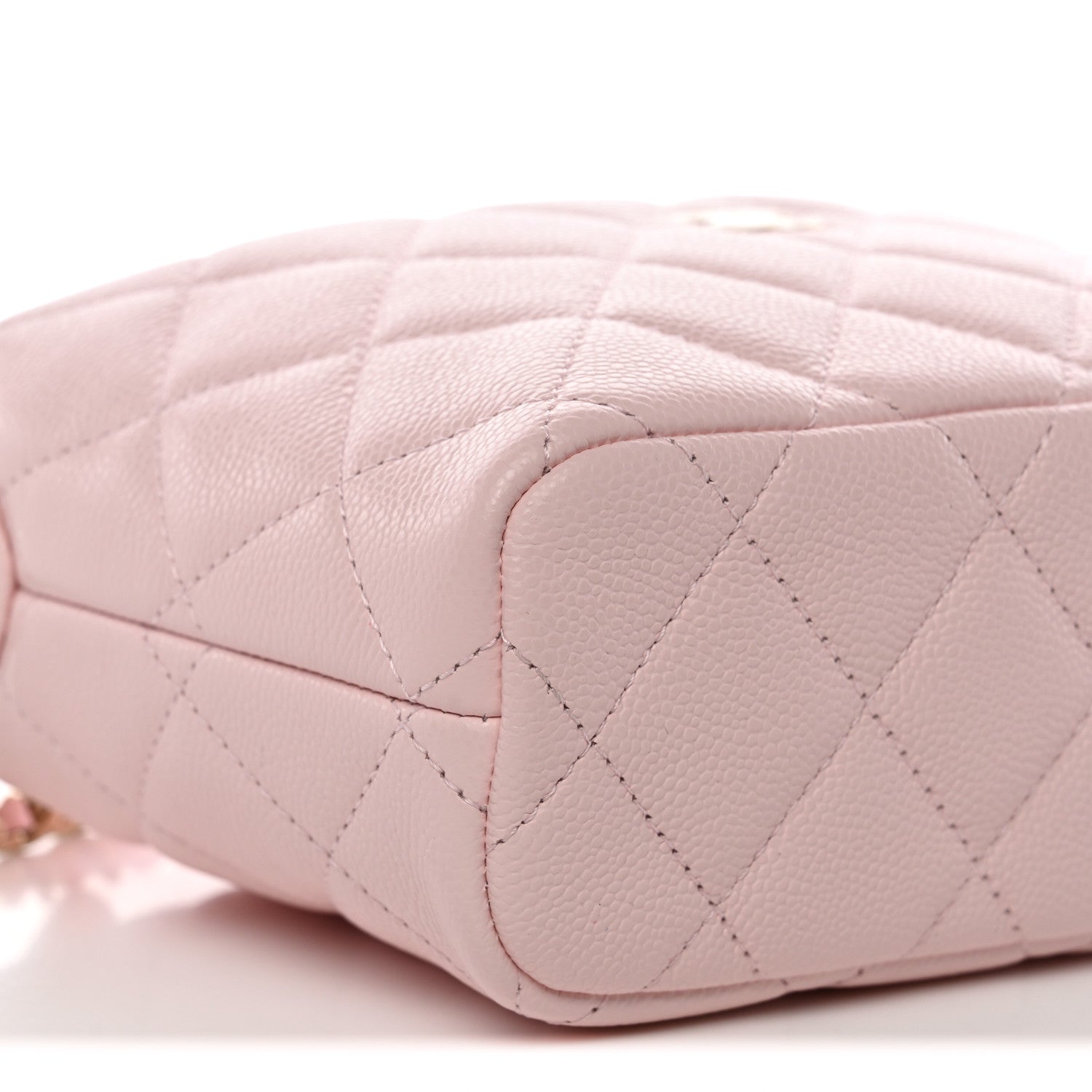 Chanel Caviar Quilted Hobo Clutch With Chain Light Pink 24 of 28