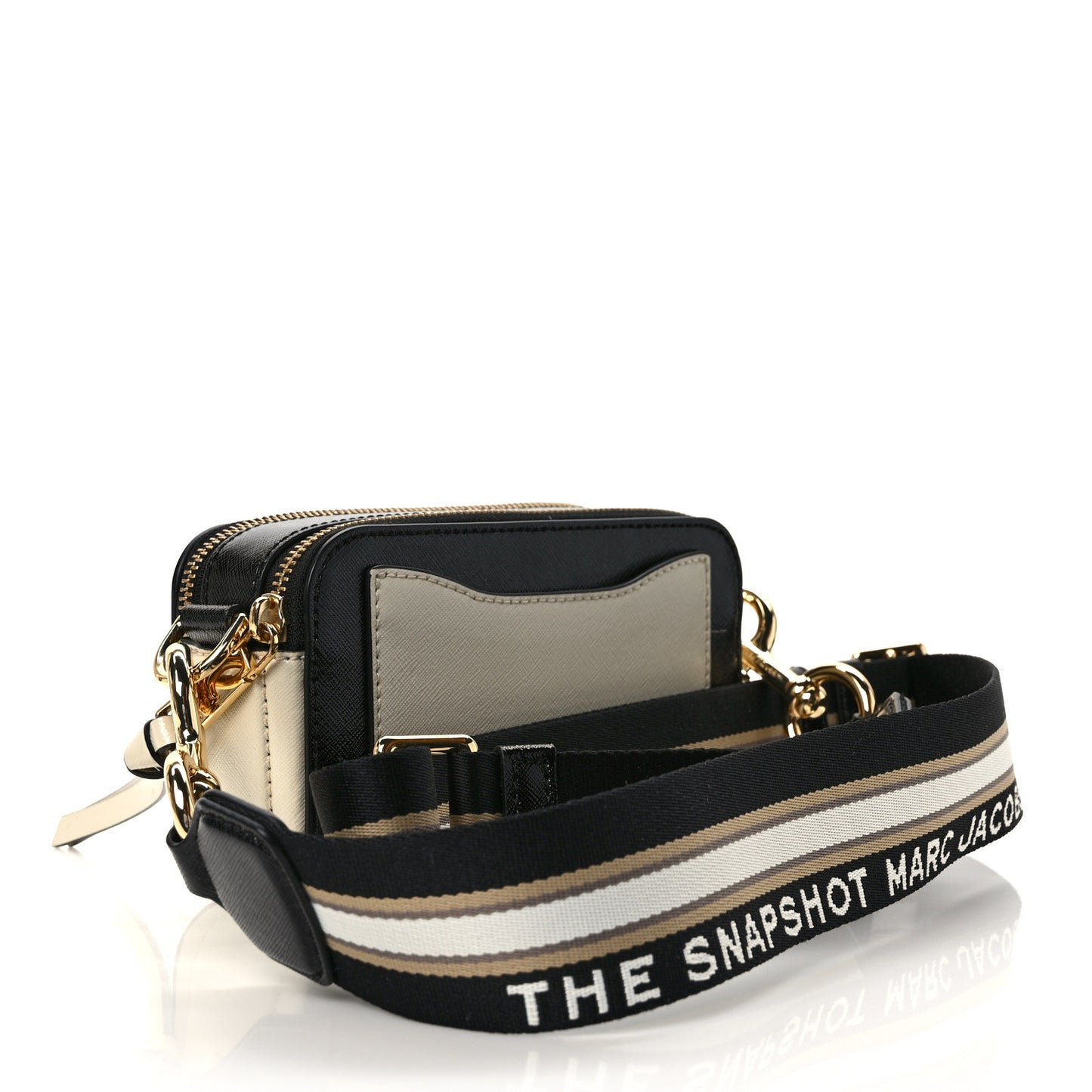 Saffiano Small Snapshot Camera Bag New Cloud White Multicolor
