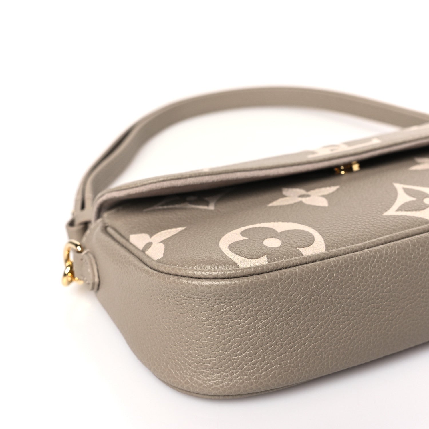Louis Vuitton Empreinte Monogram Giant Ivy Wallet On Chain Tourterelle Creme 7 of 9