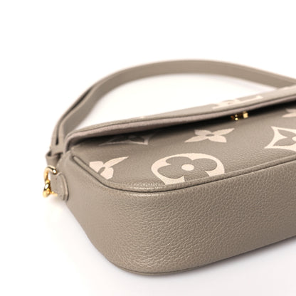 Louis Vuitton Empreinte Monogram Giant Ivy Wallet On Chain Tourterelle Creme 7 of 9