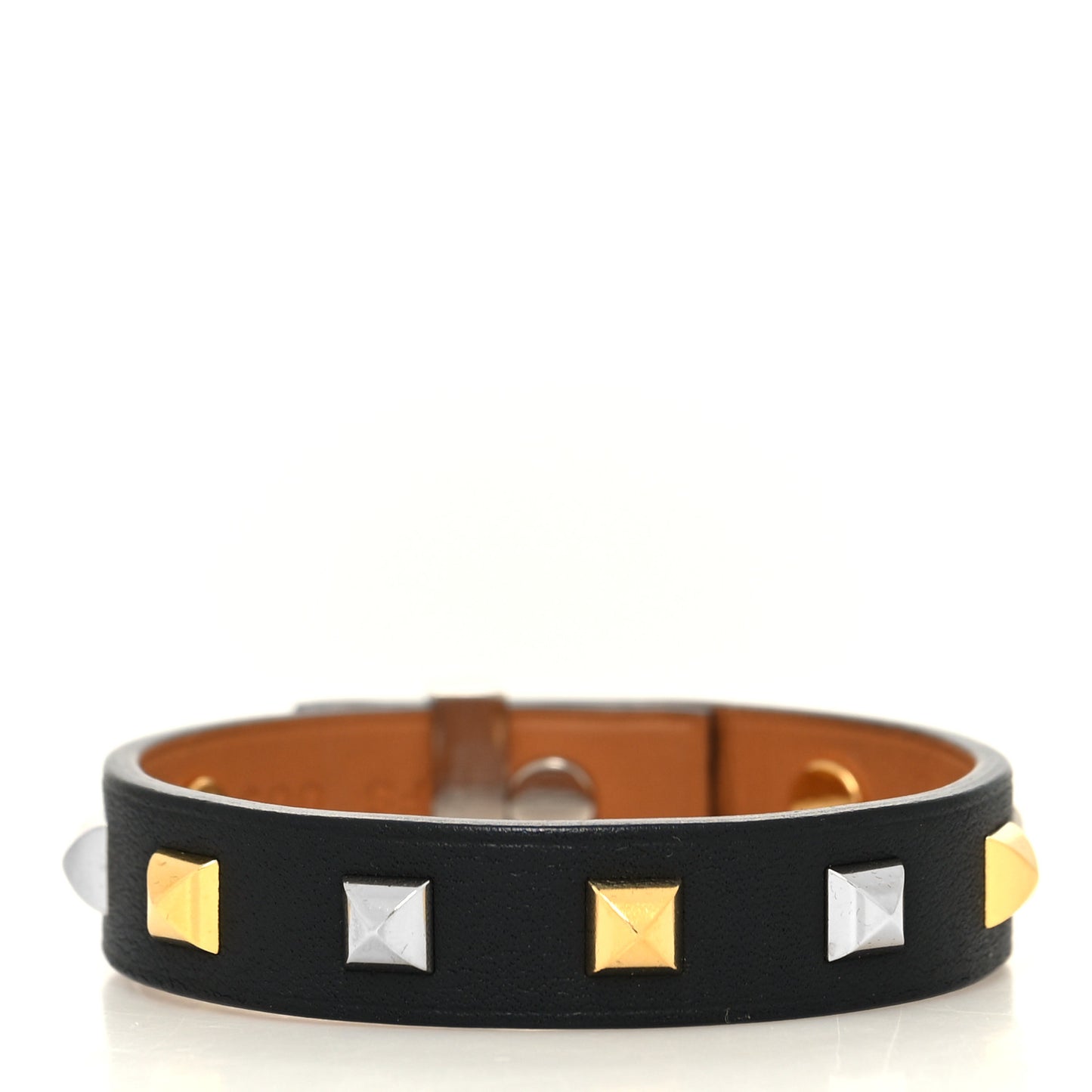 Swift Mini Dog Square Studded Bracelet T2 Black