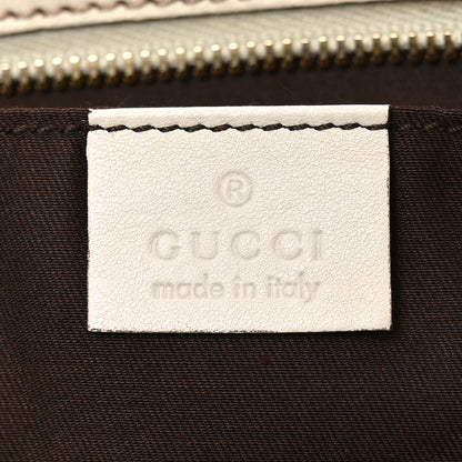 Gucci Monogram Trophy Tote Beige Ebony Mystic White 5 of 9