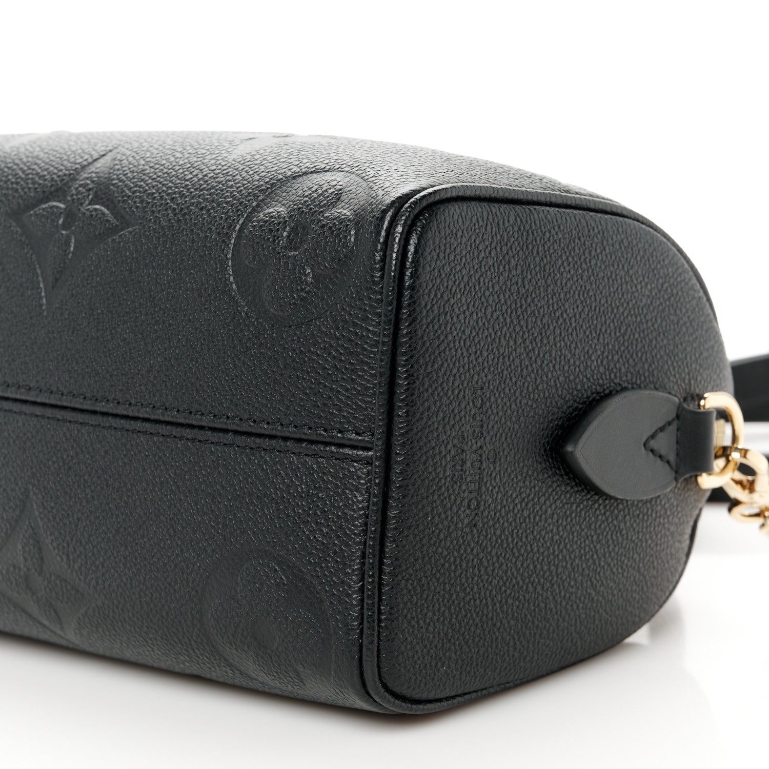 Louis Vuitton Empreinte Monogram Giant Speedy Bandouliere 20 Black 12 of 13