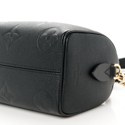 Louis Vuitton Empreinte Monogram Giant Speedy Bandouliere 20 Black 12 of 13