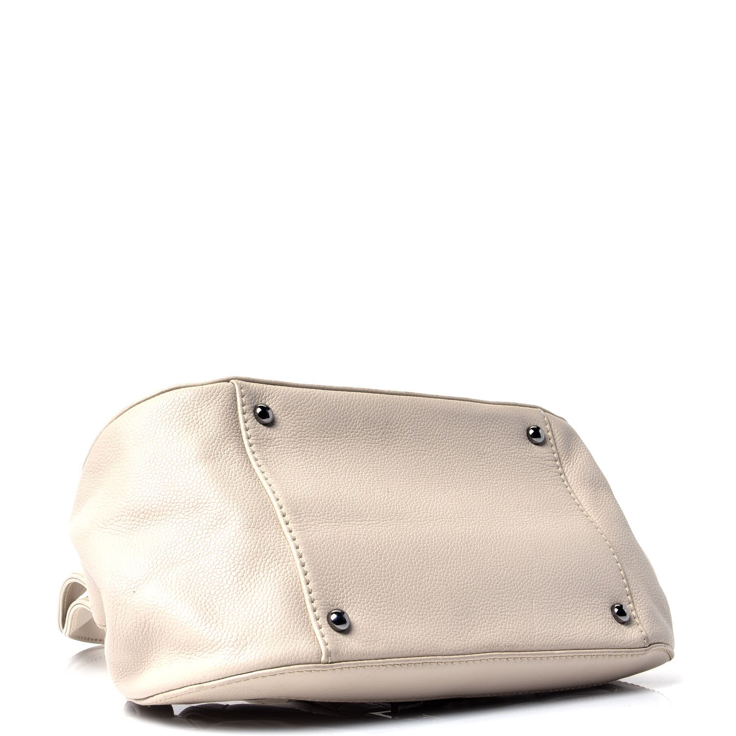 Chanel Caviar Quilted Mademoiselle Flap Bag Beige 3 of 4