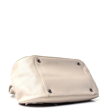 Chanel Caviar Quilted Mademoiselle Flap Bag Beige 3 of 4